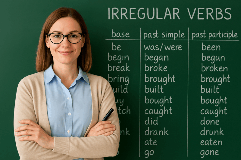 verbes irréguliers